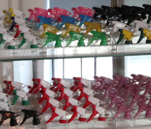 Affichage du hall d'exposition